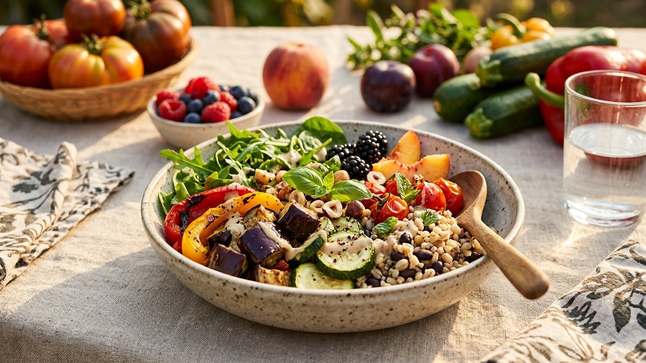 Late Summer Abundance: Making the Most of Courgettes, Peppers and Aubergines